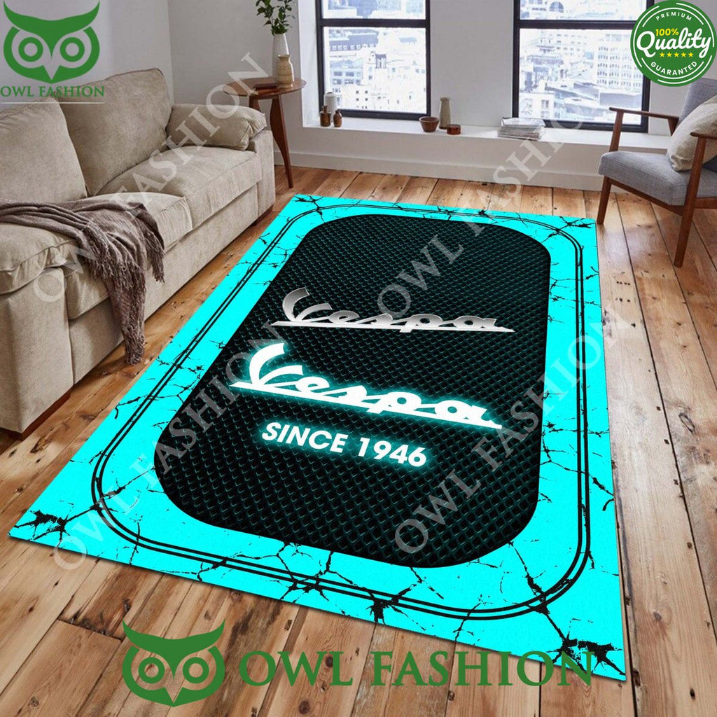 Vespa Since 1946 Stone Marble Rug Carpet Limited