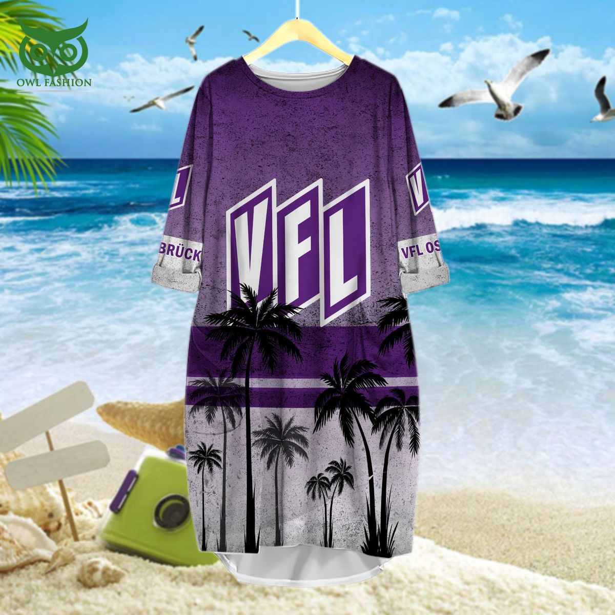VfL Osnabr?ck Bundesliga Champion 3D Hawaiian Tshirt Shorts