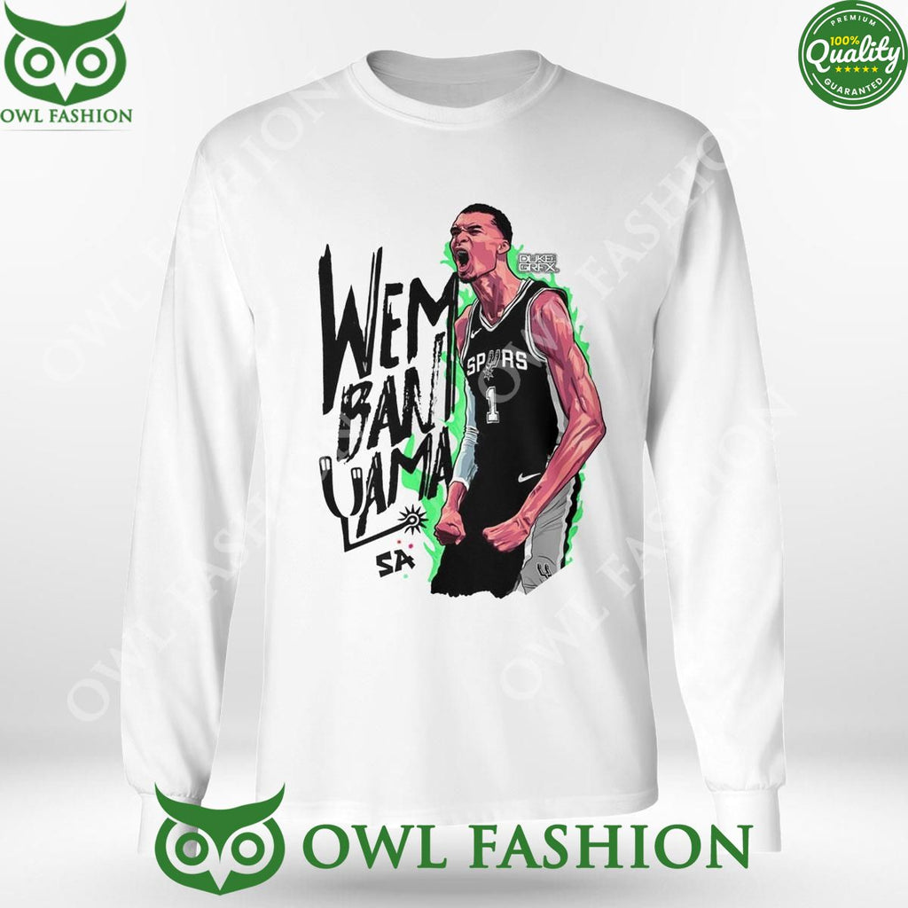 Victor Wembanyama San Antonio Spurs 2024 t Shirt