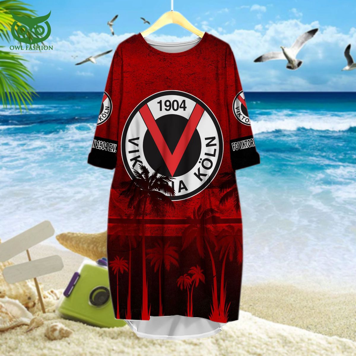 Viktoria Koln Germany Bundesliga 3D Tshirt Hawaiian Shorts