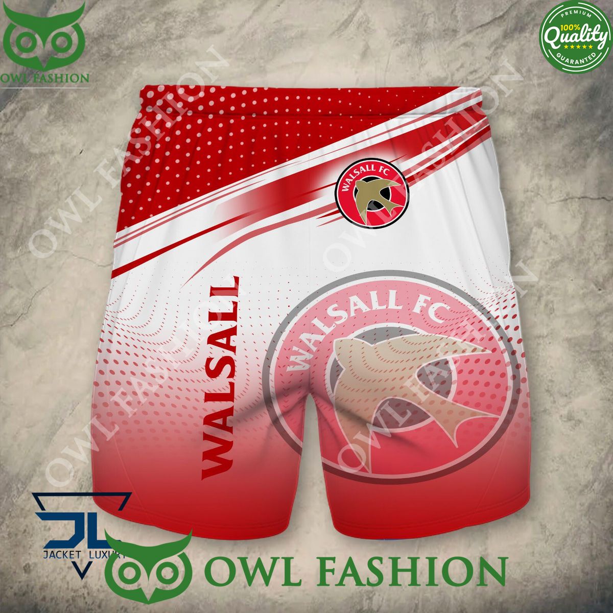 Walsall FC Club Logo EFL Hoodie Shirt