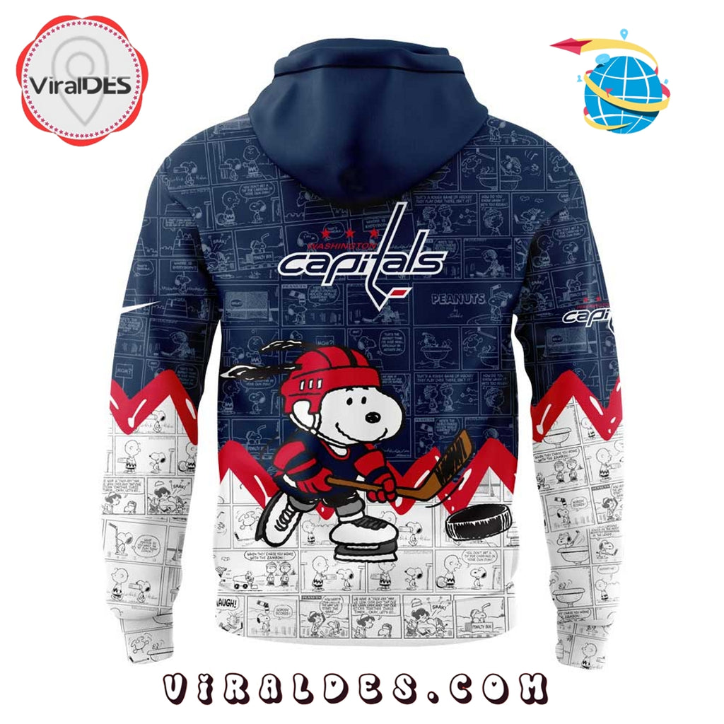 Washington Capitals Anniversary of Peanuts Hoodie