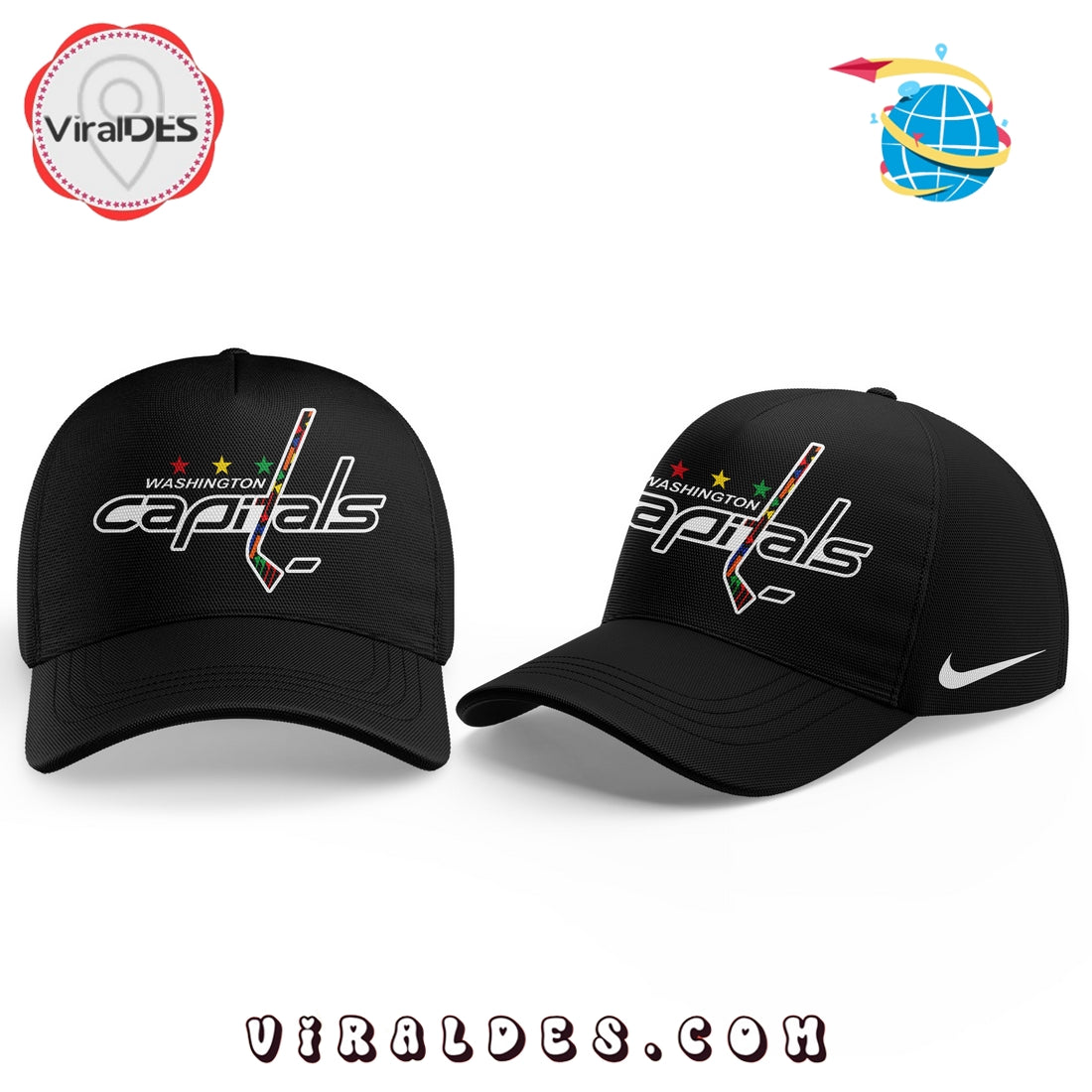 Washington Capitals Black History Month Cap