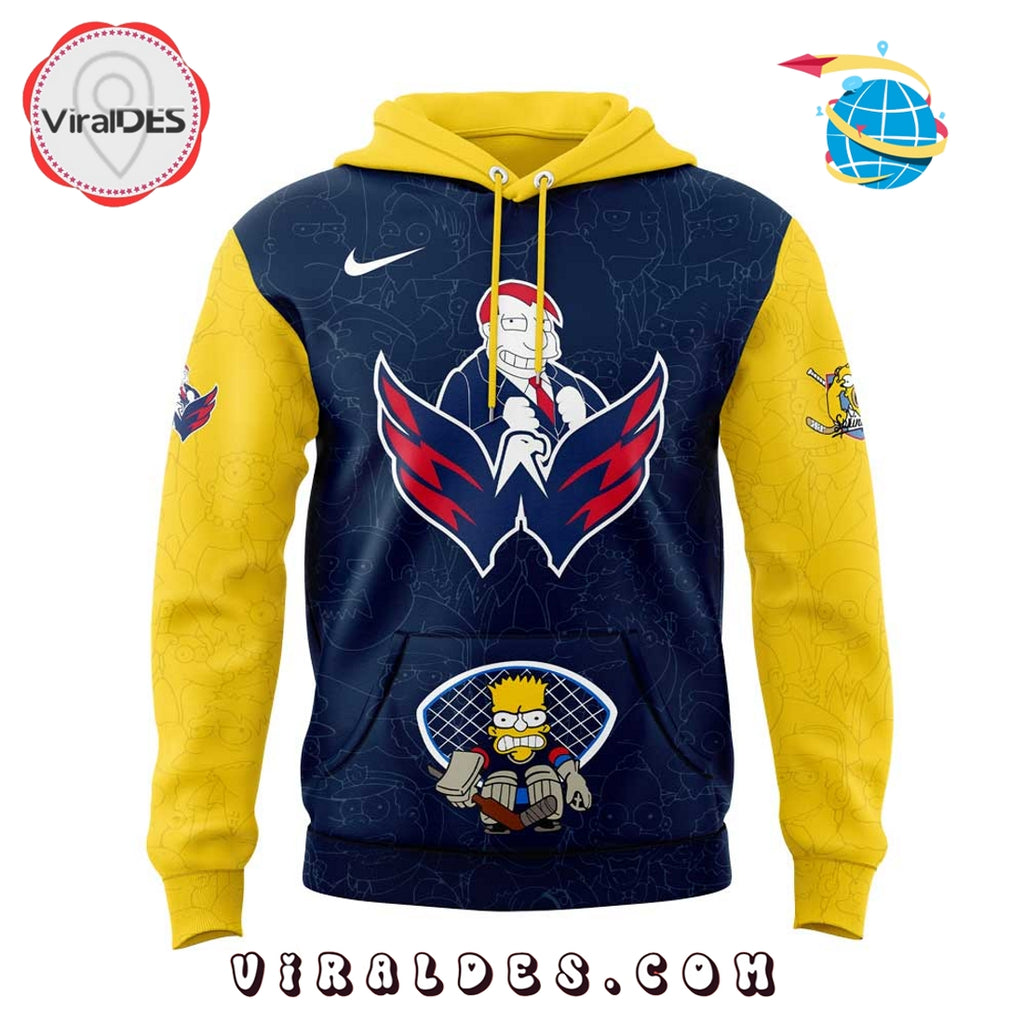 Washington Capitals x Simpsons Series Hoodie