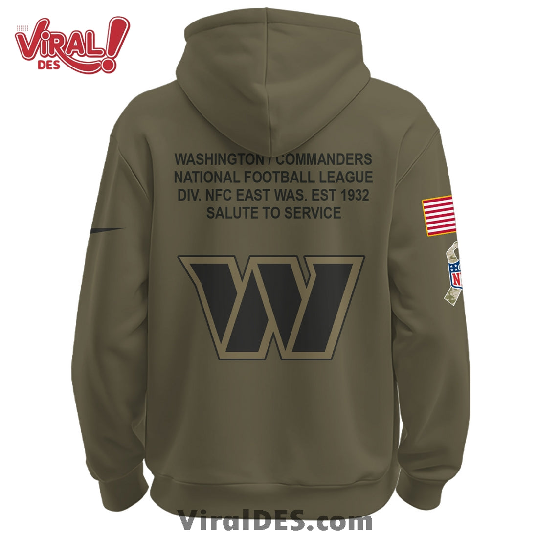 Washington Commanders Salute To Service Limited Edition Shirt
