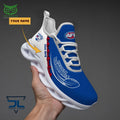 Western Bulldogs Football Club AFL Personalized Max Soul Shoes