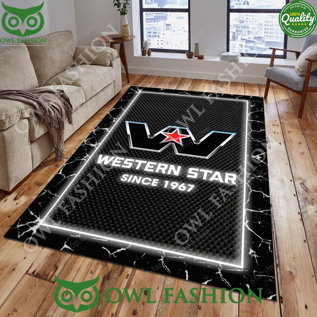 Western Star American Oregon truck Rug Carpet Decor Living Room